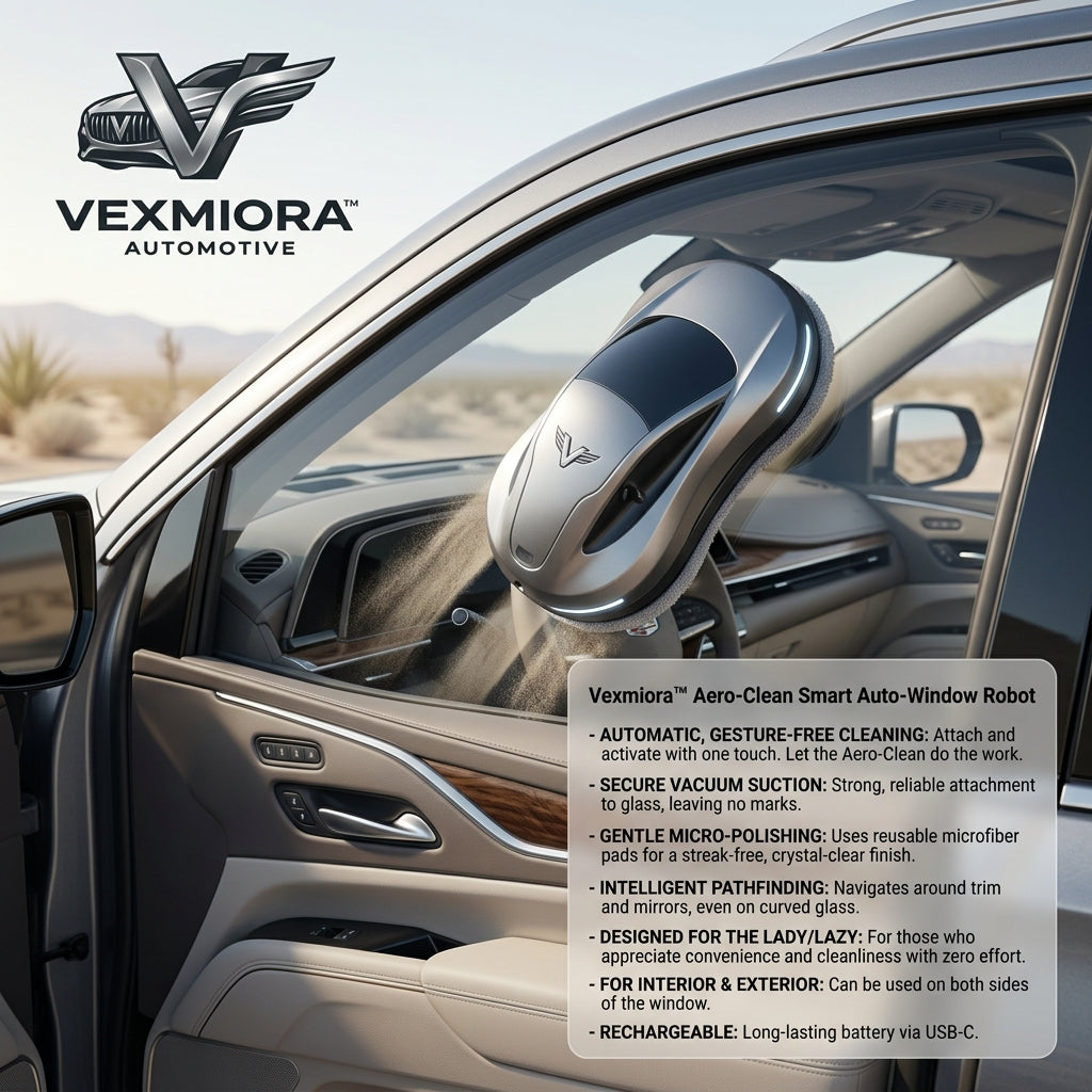 Vexmiora Aero-Clean Smart Auto-Window Robot