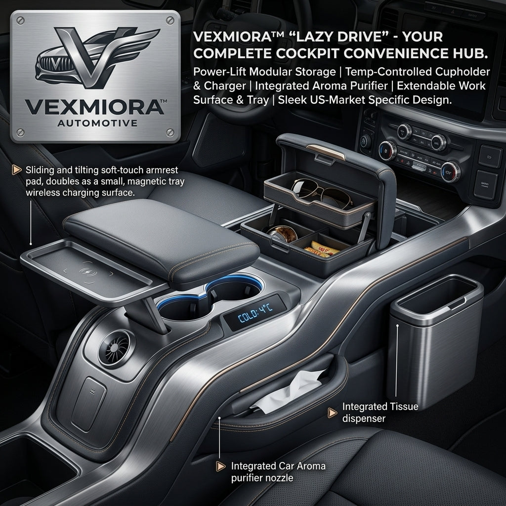 VEXMIORA LAZY DRIVE Complete Cockpit Convenience Hub
